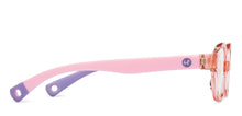 Load image into Gallery viewer, Pink Round Full Rim Kids Eyeglasses by Hooper Online-210486