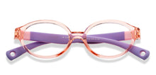 Load image into Gallery viewer, Pink Round Full Rim Kids Eyeglasses by Hooper Online-210486