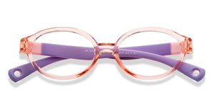 Pink Round Full Rim Kids Eyeglasses by Hooper Online-210486