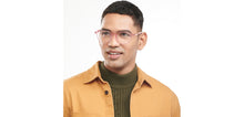 Load image into Gallery viewer, Pink Round Full Rim Unisex Eyeglasses by Lenskart Air-152144