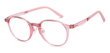 Load image into Gallery viewer, Pink Round Full Rim Unisex Eyeglasses by Lenskart Air-152144