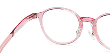 Load image into Gallery viewer, Pink Round Full Rim Unisex Eyeglasses by Lenskart Air-152144