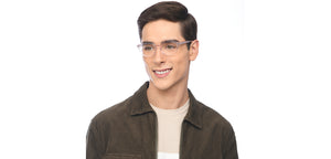 Pink Transparent Round Full Rim Women Eyeglasses by Vincent Chase-206656