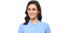 Load image into Gallery viewer, Pink Transparent Round Full Rim Women Eyeglasses by Vincent Chase-206656