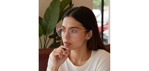 Pink Cat Eye Full Rim Unisex Eyeglasses by Vincent Chase-233104
