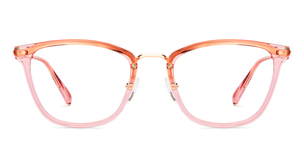 Pink Cat Eye Full Rim Unisex Eyeglasses by Vincent Chase-233104