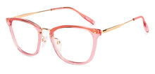 Load image into Gallery viewer, Pink Cat Eye Full Rim Unisex Eyeglasses by Vincent Chase-233104