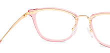 Load image into Gallery viewer, Pink Cat Eye Full Rim Unisex Eyeglasses by Vincent Chase-233104