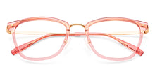 Load image into Gallery viewer, Pink Cat Eye Full Rim Unisex Eyeglasses by Vincent Chase-233104