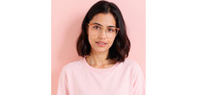 Load image into Gallery viewer, Pink Square Full Rim Unisex Eyeglasses by Vincent Chase-233106