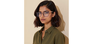 Pink Geometric Full Rim Unisex Eyeglasses by Vincent Chase-233107