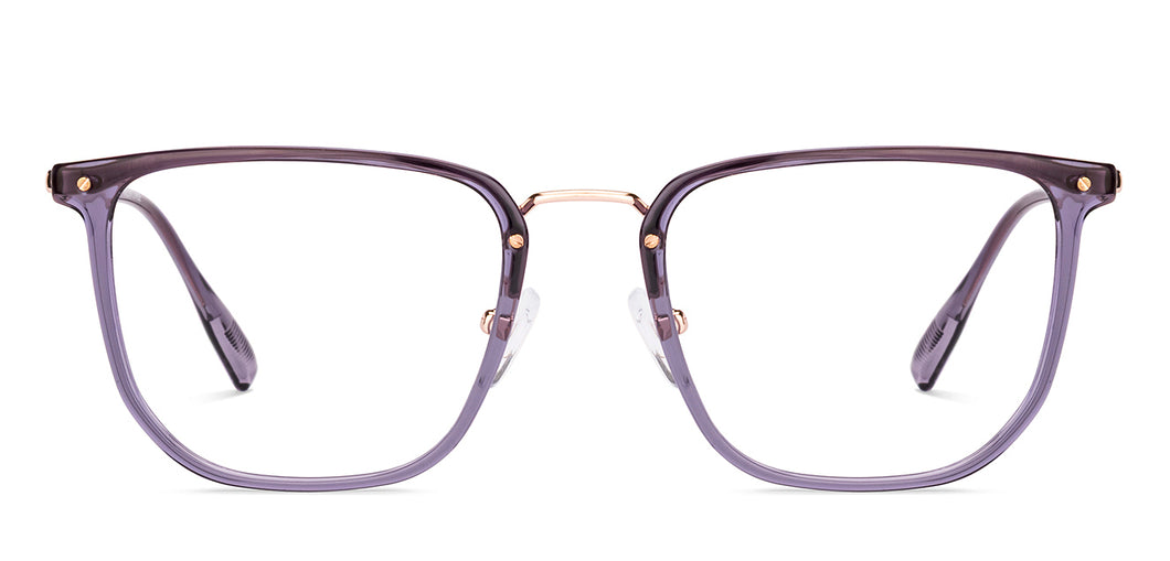 Pink Geometric Full Rim Unisex Eyeglasses by Vincent Chase-233107