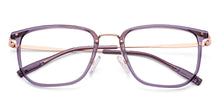 Load image into Gallery viewer, Pink Geometric Full Rim Unisex Eyeglasses by Vincent Chase-233107