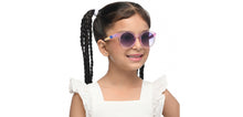Load image into Gallery viewer, Pink Round Full Rim Kids Sunglasses by Hooper-211011