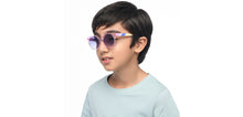 Load image into Gallery viewer, Pink Round Full Rim Kids Sunglasses by Hooper-211011