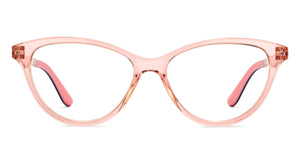 Pink Cat Eye Full Rim Women Eyeglasses by Lenskart Air-215878