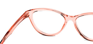 Pink Cat Eye Full Rim Women Eyeglasses by Lenskart Air-215878
