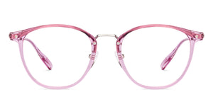 Pink Round Full Rim Unisex Eyeglasses by Vincent Chase-233101