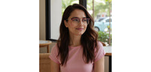 Load image into Gallery viewer, Pink Square Full Rim Unisex Eyeglasses by Vincent Chase-233108