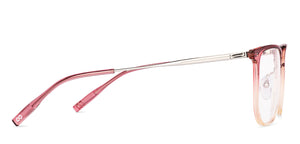 Pink Square Full Rim Unisex Eyeglasses by Vincent Chase-233108