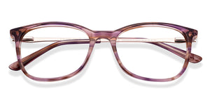 Purple Cat Eye Full Rim Women Eyeglasses by Vincent Chase-224421