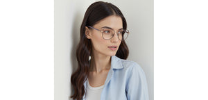 Purple Cat Eye Full Rim Women Eyeglasses by Vincent Chase-235210