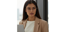 Load image into Gallery viewer, Purple Cat Eye Full Rim Women Eyeglasses by Vincent Chase-235210