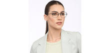 Load image into Gallery viewer, Blue Geometric Full Rim Unisex Eyeglasses by Vincent Chase Online-207365
