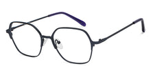 Load image into Gallery viewer, Blue Geometric Full Rim Unisex Eyeglasses by Vincent Chase Online-207365
