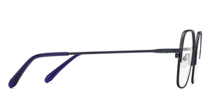 Blue Geometric Full Rim Unisex Eyeglasses by Vincent Chase Online-207365