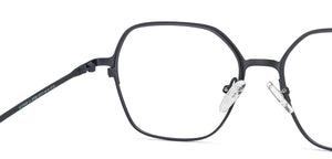 Blue Geometric Full Rim Unisex Eyeglasses by Vincent Chase Online-207365