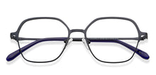 Load image into Gallery viewer, Blue Geometric Full Rim Unisex Eyeglasses by Vincent Chase Online-207365