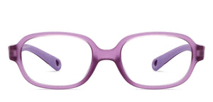 Purple Oval Full Rim Kids Eyeglasses by Hooper-210489