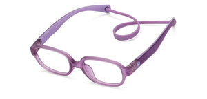 Purple Oval Full Rim Kids Eyeglasses by Hooper-210489