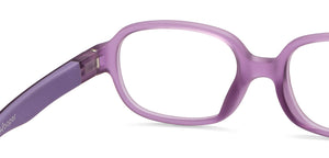 Purple Oval Full Rim Kids Eyeglasses by Hooper-210489