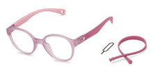 Load image into Gallery viewer, Purple Round Full Rim Kids Eyeglasses by Hooper-210491