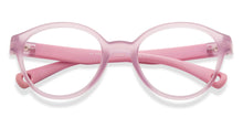 Load image into Gallery viewer, Purple Round Full Rim Kids Eyeglasses by Hooper-210491