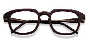 Purple Square Full Rim Unisex Eyeglasses by John Jacobs-215752