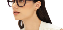 Load image into Gallery viewer, Purple Square Full Rim Unisex Eyeglasses by John Jacobs-215752