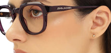 Load image into Gallery viewer, Purple Square Full Rim Unisex Eyeglasses by John Jacobs-215752