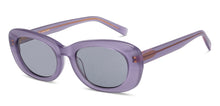 Load image into Gallery viewer, Purple Rectangle Full Rim Women Sunglasses by John Jacobs-213098