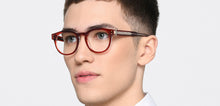Load image into Gallery viewer, Red Round Full Rim Unisex Eyeglasses by Lenskart STUDIO-218081