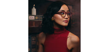 Load image into Gallery viewer, Red Round Full Rim Unisex Eyeglasses by Lenskart STUDIO-218081