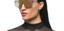 Load image into Gallery viewer, Gunmetal Geometric Full Rim Unisex Sunglasses by Lenskart STUDIO-216054