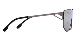 Gunmetal Geometric Full Rim Unisex Sunglasses by Lenskart STUDIO-216054