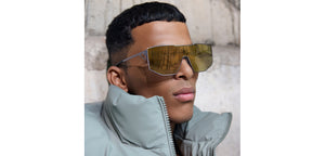 Gunmetal Geometric Full Rim Unisex Sunglasses by Lenskart STUDIO-216054