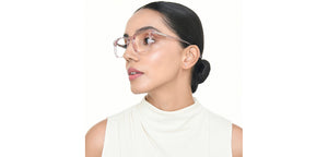 Red Wayfarer Full Rim Unisex Eyeglasses by Lenskart Hustlr-224174