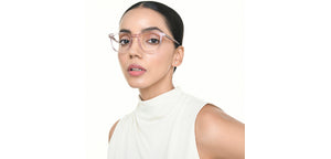 Red Wayfarer Full Rim Unisex Eyeglasses by Lenskart Hustlr-224174