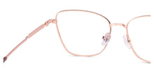 Load image into Gallery viewer, Gold Cat Eye Full Rim Women Eyeglasses by Vincent Chase-222703