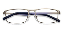 Load image into Gallery viewer, Gunmetal Rectangle Full Rim Unisex Eyeglasses by Vincent Chase-212868